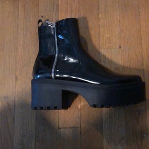 Black boots